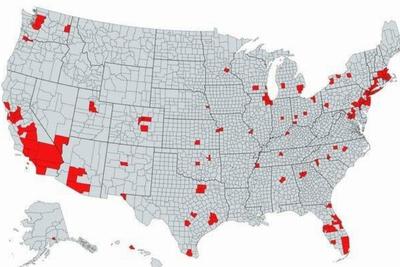 red areas feature a total population greater than grey areas photo u1 60824