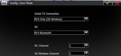 Magnet QS robot comm settings