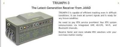 Triumph 3 GPS Base serial #00197