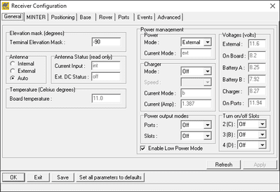 Applied Power Management settings before battery replacement