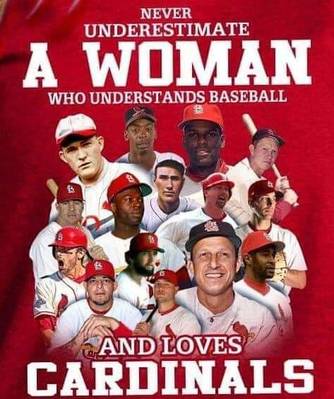 Woman Loves Cardinals