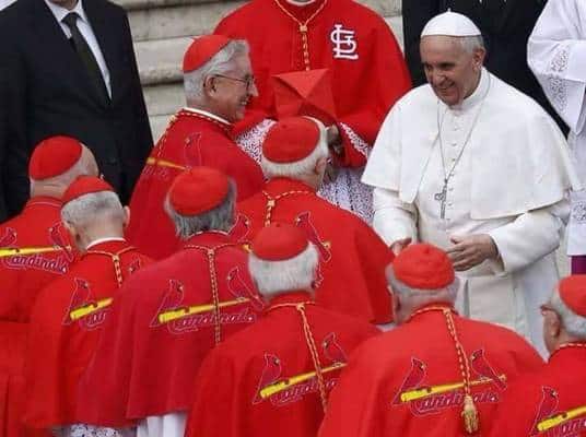 Pope And Cards