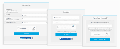 rpls today redesigned login register reset password