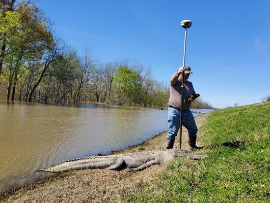 Jarrett with Croc