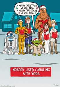 Yoda Caroling Meme