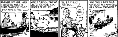 calvin hobbes character building