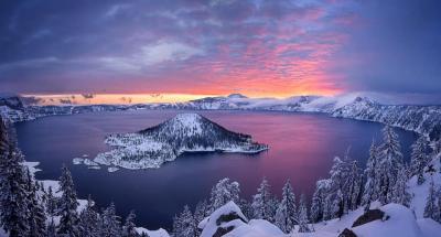 Crater Lake After Thanksgiving 2019