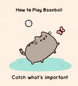 Pusheen Baseball