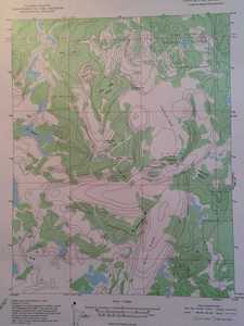 USGS Box canyon Valley topo