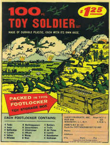 100 toy soldiers