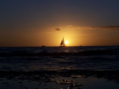 Sailboat In Sunset 2