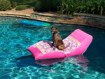 Brin in pool