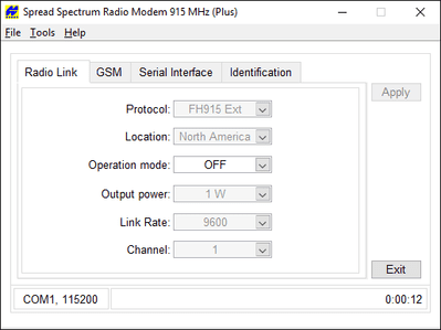 Make sure radio is off before battery change