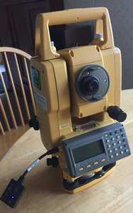 TOPCON GTS 255 TS   SERIAL W ADAPTER