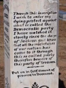 tombstone