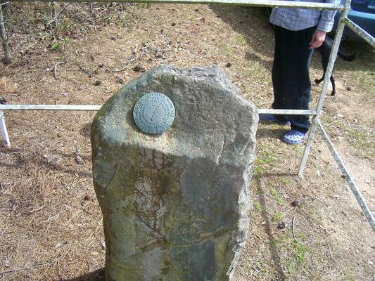 NCSC state line corner monument