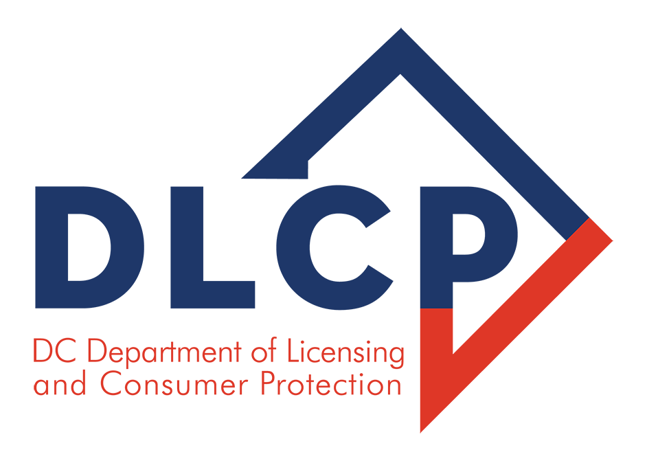 Logo of the District of Columbia Board of Professional Engineering and Land Surveyors.