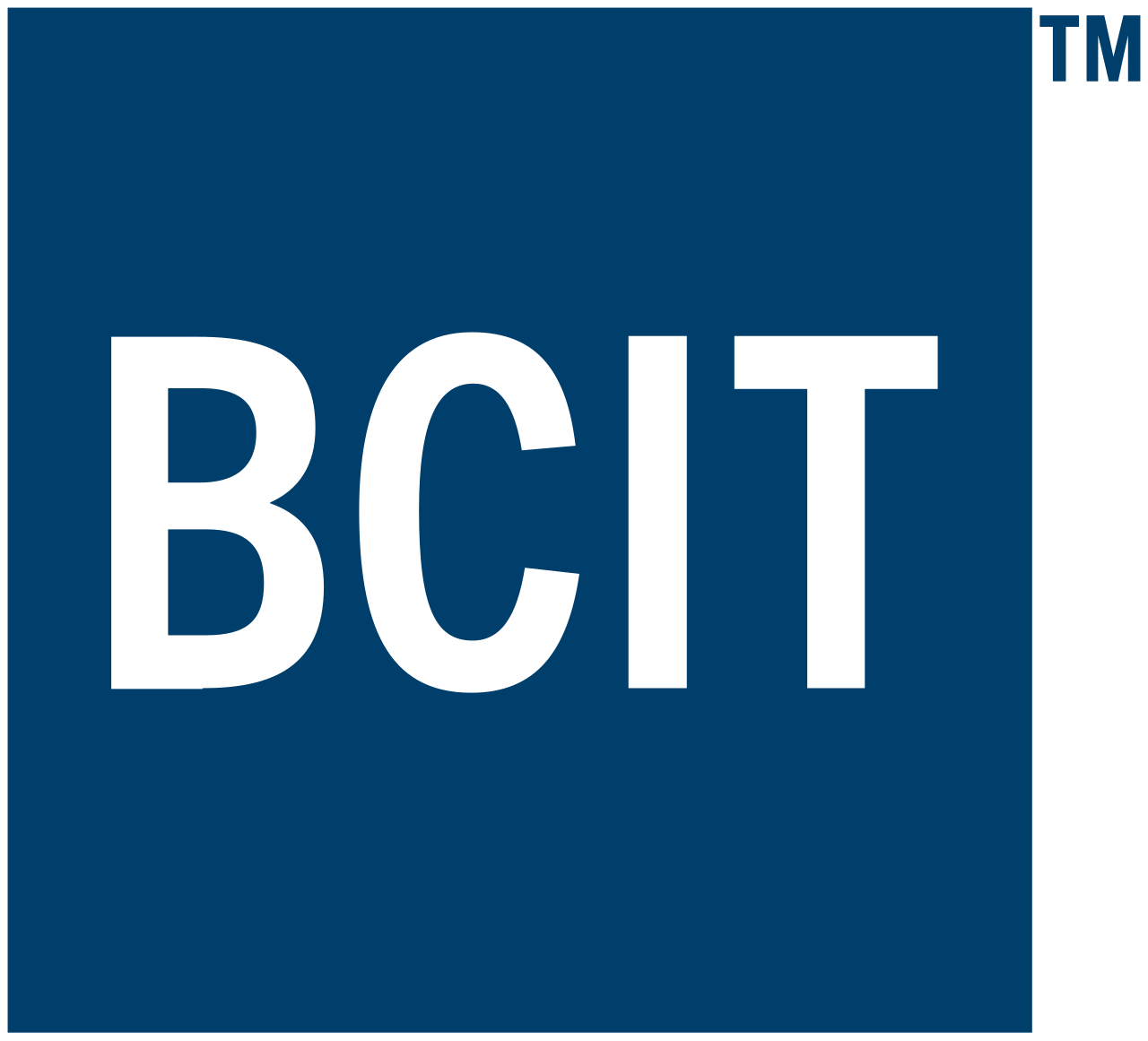 BCIT logo representing British Columbia Institute of Technology.