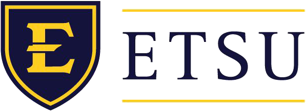 ETSU logo with shield and university name for SEO.
