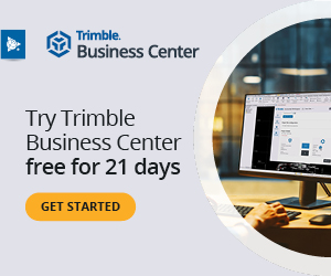 Try Trimble Business Center free for 21 days. Get started.