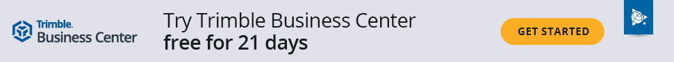 Try Trimble Business Center free for 21 days. Get started.