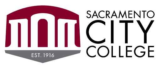 Sacramento City College logo with historic arch design and establishment year 1916.
